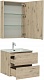 Aquanet Мебель для ванной Алвита New 60 2 ящика подвесная дуб веллингтон белый – картинка-23